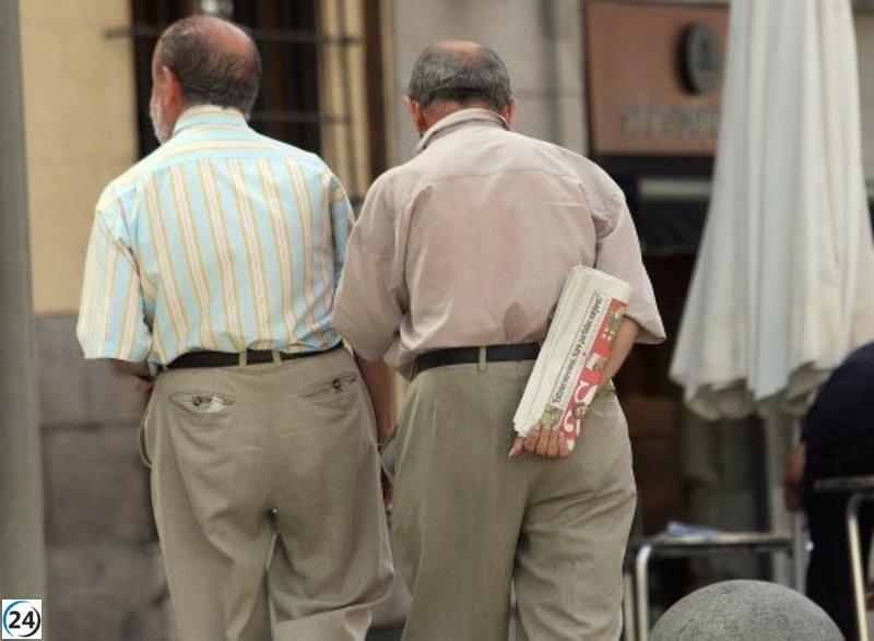 Pensionistas en la Comunidad superan el millón doscientos mil en octubre, incrementándose un 2%.