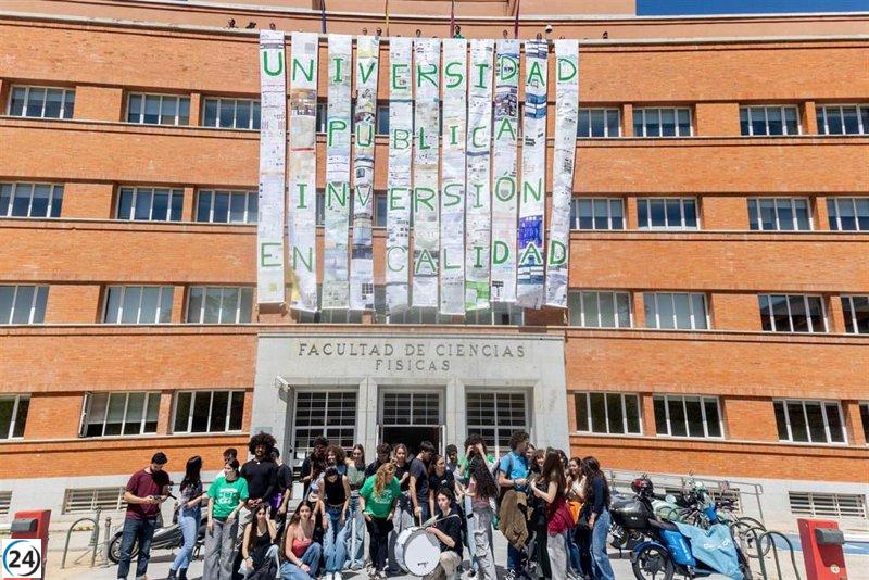 Decanos de la Complutense organizan protesta en Sol por una financiación equitativa este viernes.