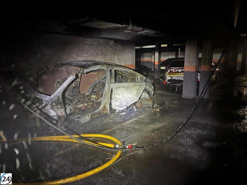 Incendio en garaje de Colmenar Viejo provoca desalojo de 150 vecinos.