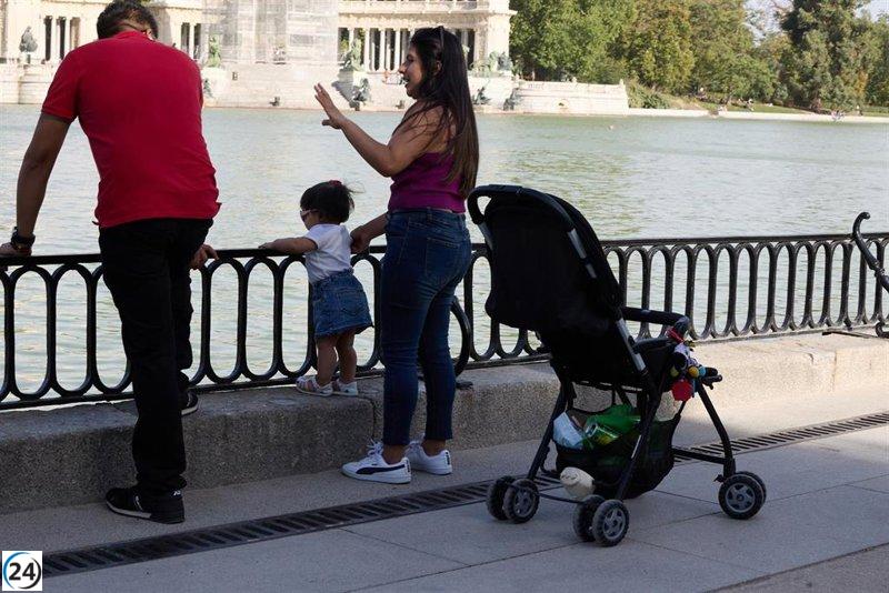 Aumento del 11% en nacimientos y crecimiento del 2% en muertes en septiembre en la Comunidad.