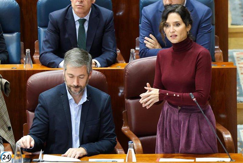 Ayuso respalda al alcalde de Alpedrete por su sensibilidad hacia el sufrimiento familiar: 