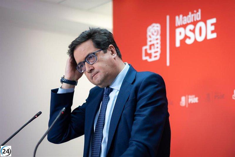 Óscar López afirma que la decisión del fiscal general no silenciará sus denuncias sobre los actos irregulares de Ayuso.