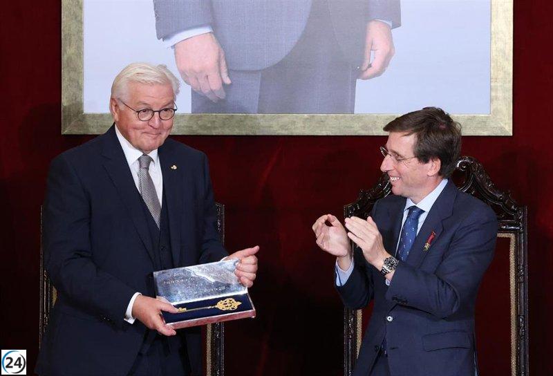 Almeida y el presidente alemán destacan la importancia de la unidad europea para alcanzar la paz.