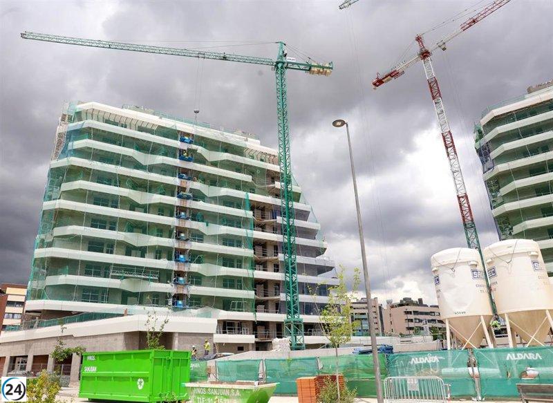 Las hipotecas en Madrid crecen un 9,9% en septiembre, alcanzando 7.527 firmas.