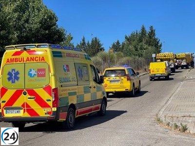 Tres dotaciones de bomberos del ERICAM y 2 brigadas forestales asistirán a apagar el incendio de Zamora