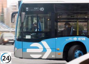 Autobuses de la EMT serán gratuitos los días 11 y 12 de abril después de Semana Santa.