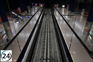 La L9 de Metro vuelve a operar después de interrupción por desprendimiento.