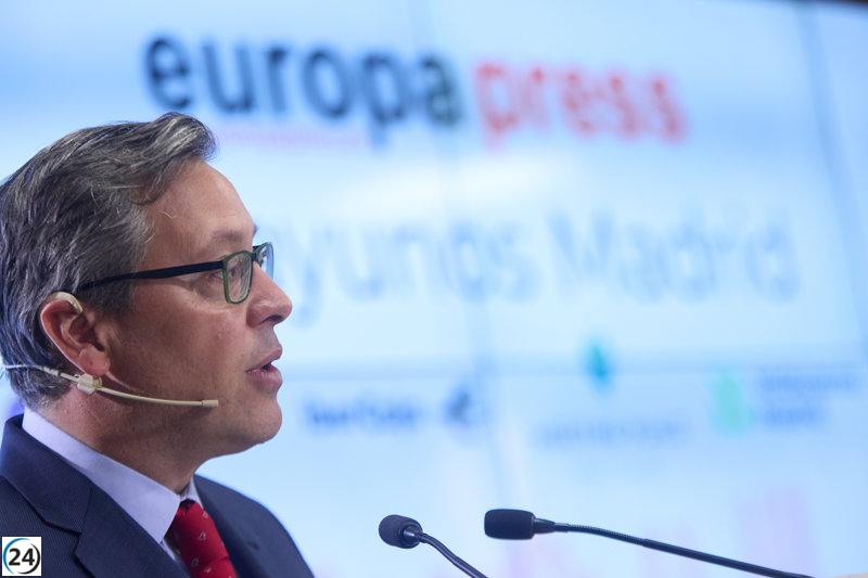 Serrano llama a votar por Ayuso para acabar con el sanchismo en Madrid.