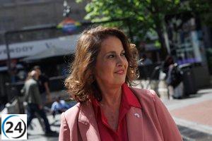 Carla Antonelli espera que las fuerzas de izquierda se unan a Sumar antes de diciembre.