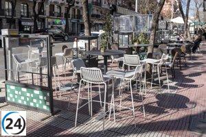 Villacís propone dejar las terrazas Covid en zonas de aparcamiento de manera permanente.