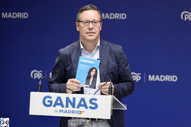 Ayuso y el PP cumplen el 96% de sus compromisos y aprueban 28 leyes en Madrid.