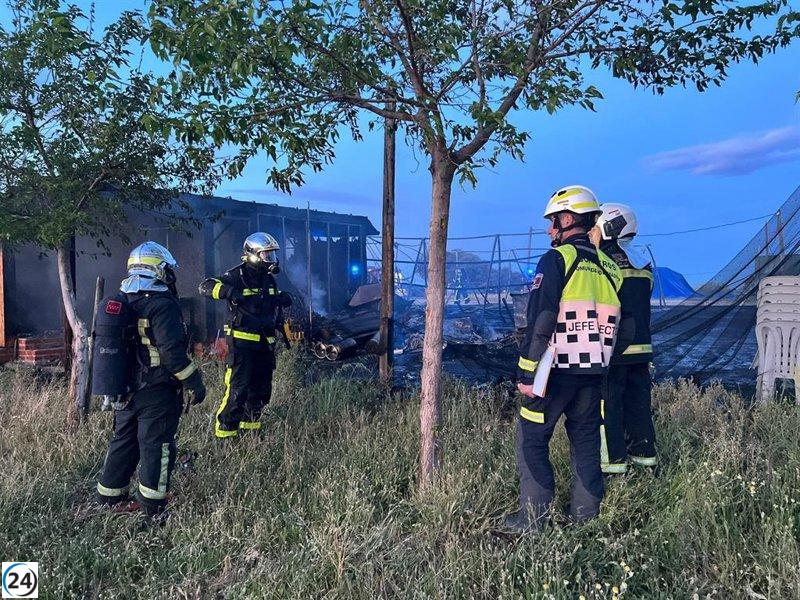 Controlado un incendio en comida rápida en instalación deportiva en Tres Cantos.