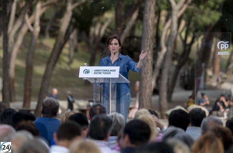 Ayuso critica la imposición de Memoria Histórica por ley y culpa a Sánchez de fomentar el odio.