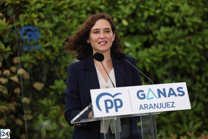 Ayuso pregunta por qué los sindicatos anuncian un