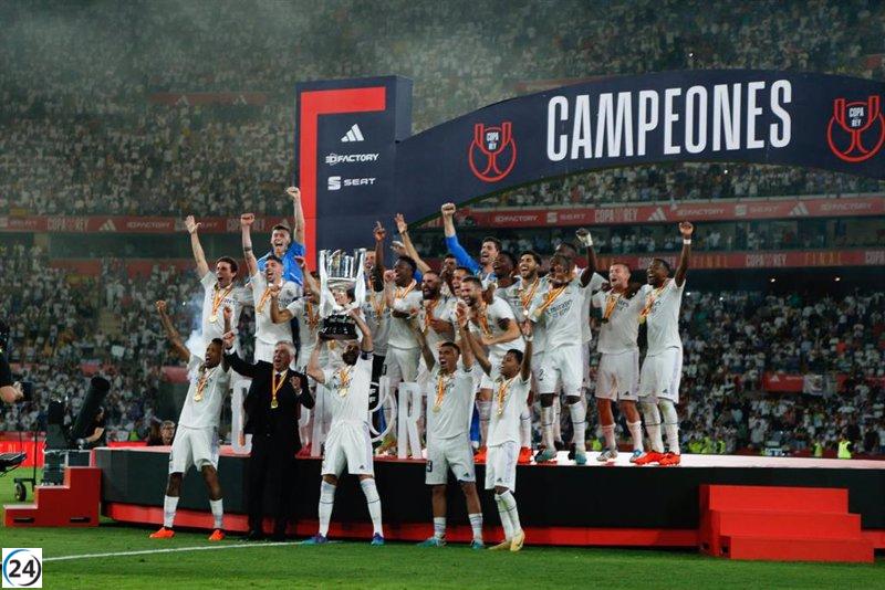 El Real Madrid gana la Copa después de nueve años.