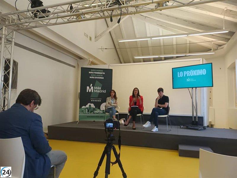 Más Madrid tiene previstos 50 actos más, incluyendo el gran mitin de la Plaza Mayor, y recibe financiamiento por 300,000€ sin bancos.