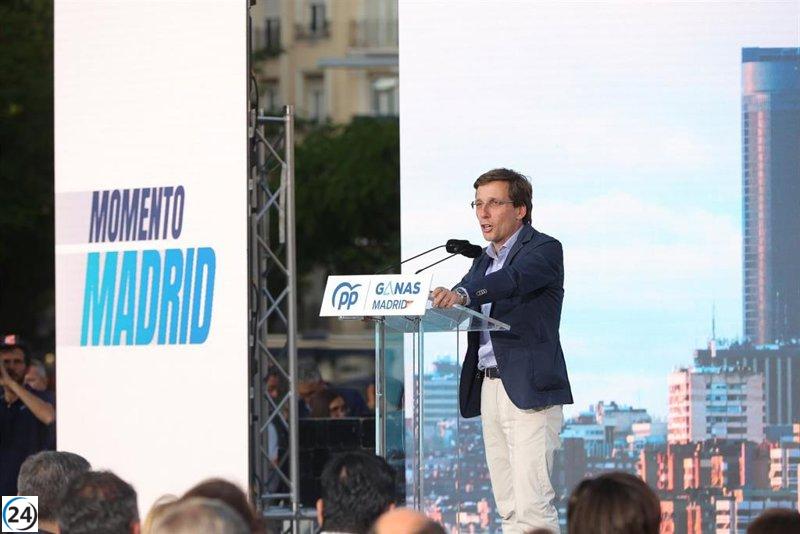 Almeida exige rechazo explícito a Bildu para aspirar a alcaldesas en Madrid.
