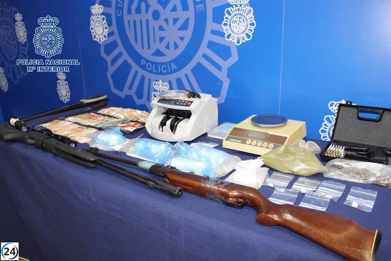 Cuatro detenidos en operación policial contra venta de cocaína en Madrid.