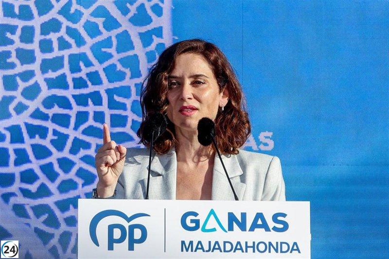 Ayuso duda que los candidatos de Bildu condenados dejarán sus puestos.