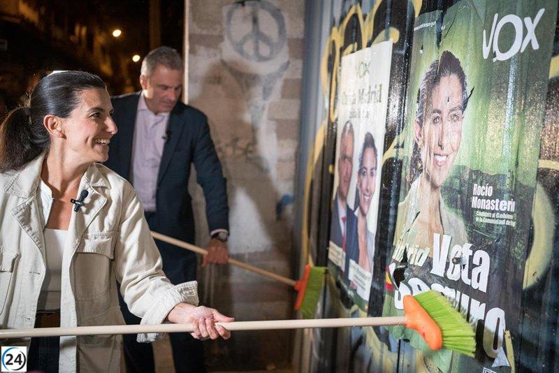 Vox cierra campaña en Aluche con foco en seguridad y barrios.