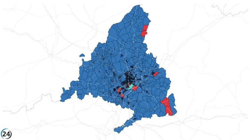 Elecciones a la Asamblea de Madrid 2023: resultados calle por calle.