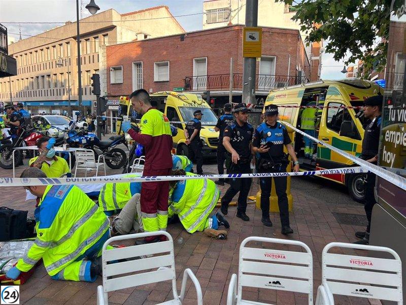 Quad arrolla a varias personas en la terraza de un bar de Alcobendas dejando siete heridos.