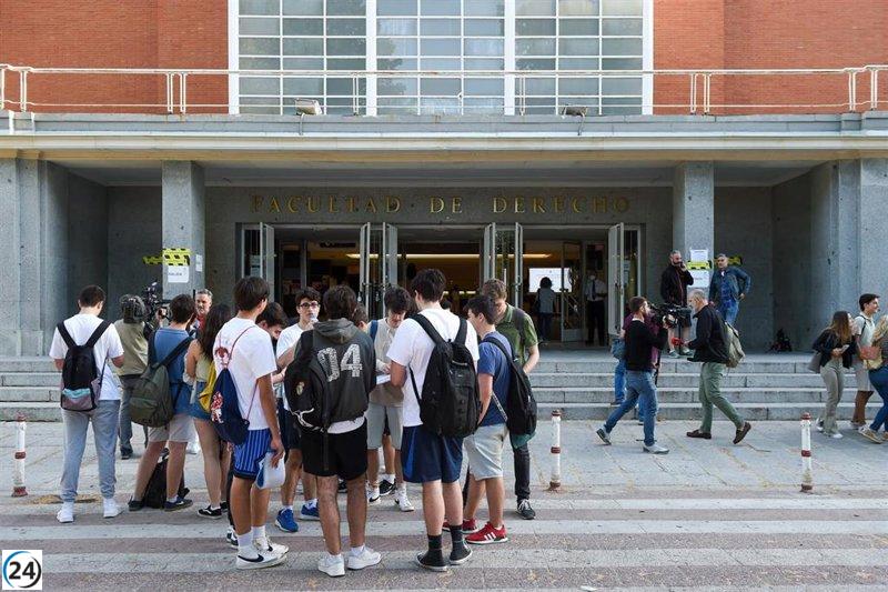 Más de 38.000 estudiantes comienzan la EvAU en Madrid.
