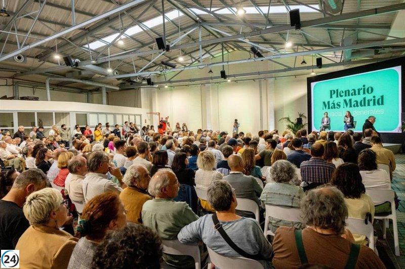 Líder de Más Madrid exige listas de Sumar acordes con resultados del 28M