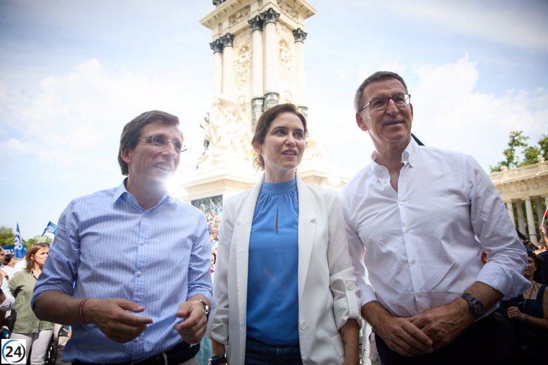 Almeida moviliza al PP y municipalismo para apoyar a Feijóo en la recuperación de la política útil.
