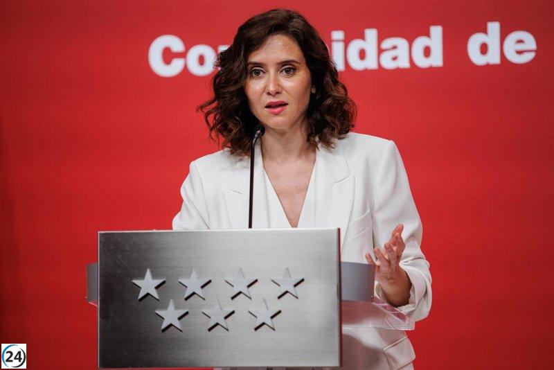 Ayuso defiende pactos con Vox y se opone a las líneas rojas de la izquierda.