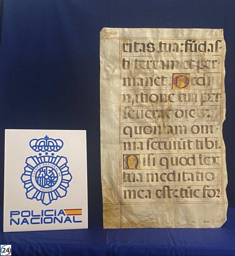 Hallado manuscrito musical del siglo XVI robado del Monasterio del Escorial