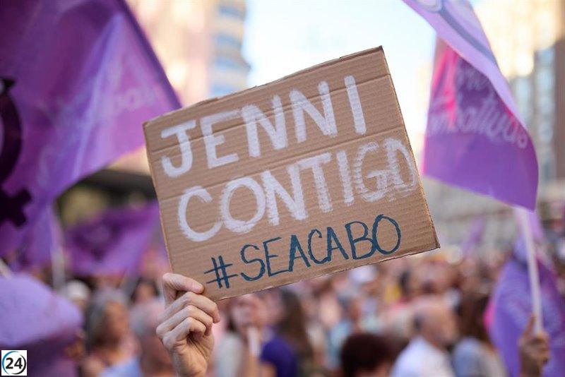 Estudiantes feministas convocan manifestaciones en España este viernes contra el Gobierno y Rubiales
