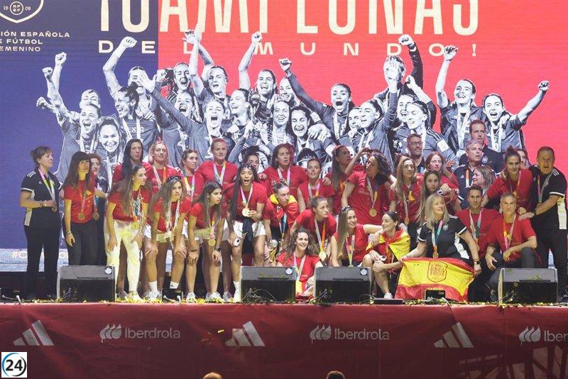Madrid homenajeará a las jugadoras con una instalación deportiva llamada 'Campeonas del Mundo'
