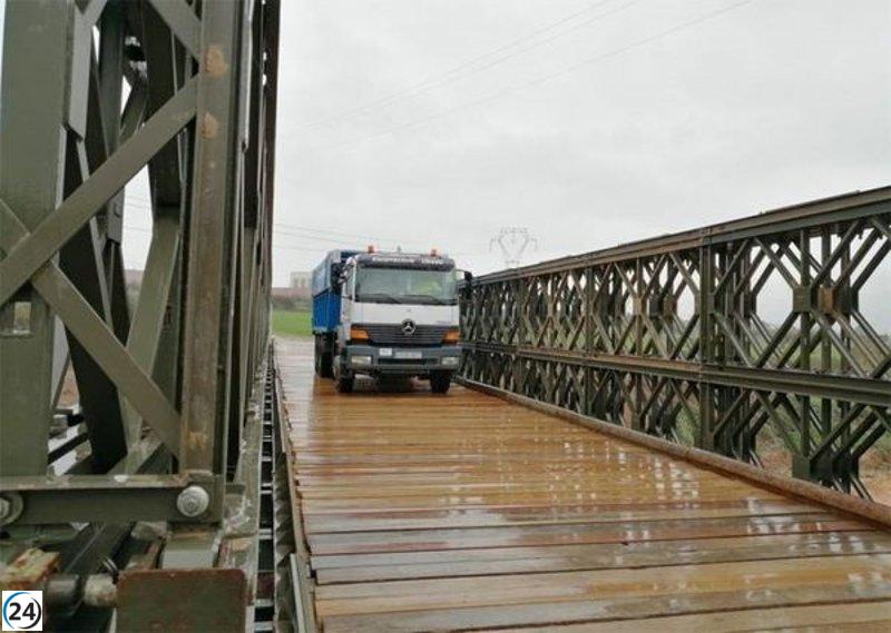 Defensa instalará puente provisional en la M-507 tras derribo de 3 por DANA en Aldea del Fresno
