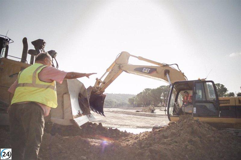 Construcción de escollera para transportar agua a Toledo requiere remoción de 600 toneladas de tierra en Aldea de Fresno según UME