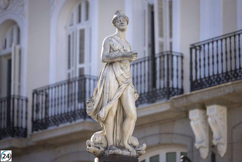 La Mariblanca se muda al número 10 de la Puerta del Sol para unificar su imagen con la estatua de Carlos III
