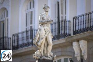 La Mariblanca se muda al número 10 de la Puerta del Sol para unificar su imagen con la estatua de Carlos III