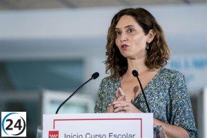 Ayuso comparte preocupación de los marroquíes en Madrid tras terremoto.
