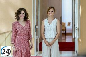 Ayuso se reúne con portavoces parlamentarios para empezar el curso político.