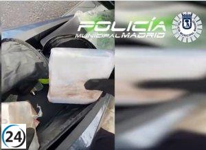 Motorista detenido con droga y dinero en efectivo