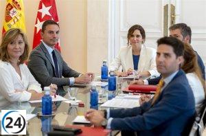 PSOE resalta acuerdo con Ayuso para ampliar horario escolar en primera reunión de legislatura