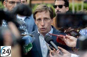 Almeida apoya e insta a los madrileños a unirse en la lucha contra la amnistía: 