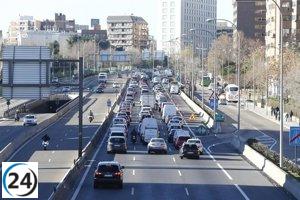 Mañana entra en operación el sistema de vigilancia con 257 cámaras para control de accesos a la M-30 y su interior.