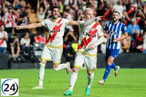 El Rayo Vallecano se impone al Alavés y recobra su confianza en el terreno de juego.