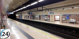 Comienzan los cortes de tráfico en María de Molina debido a las obras de accesibilidad del Metro de Avenida de América