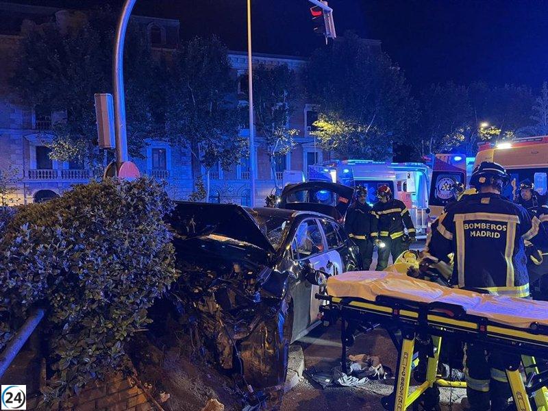Grave accidente de VTC en Atocha deja múltiples heridos, incluyendo una persona en estado crítico