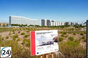 La Comunidad de Madrid tiene previsto abrir el intercambiador de Valdebebas en el primer semestre de 2024.