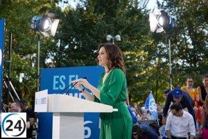 Ayuso denuncia la frustración de los españoles ante el independentismo y censura el apoyo de Sánchez a los traidores.