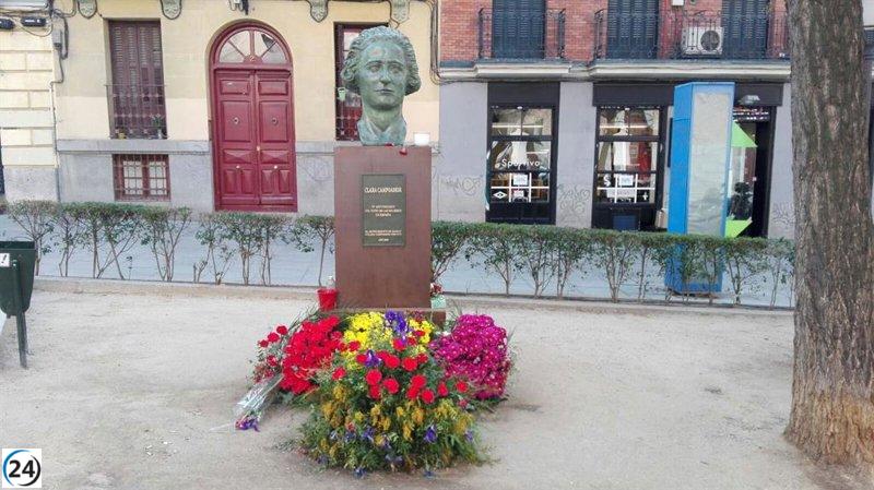 Maestre y Maroto lamentan la ausencia del PP en el homenaje a Clara Campoamor
