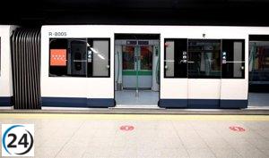 L9 de Metro sufre prolongada interrupción entre Plaza de Castilla y Avenida de América